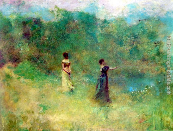 Thomas Wilmer Dewing Paintings for sale